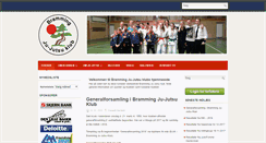 Desktop Screenshot of brammingju-jutsuklub.dk